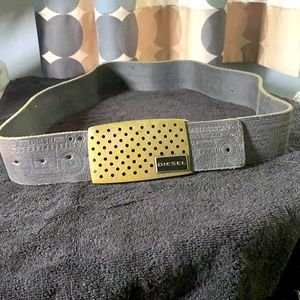 Diesel vintage leather belt